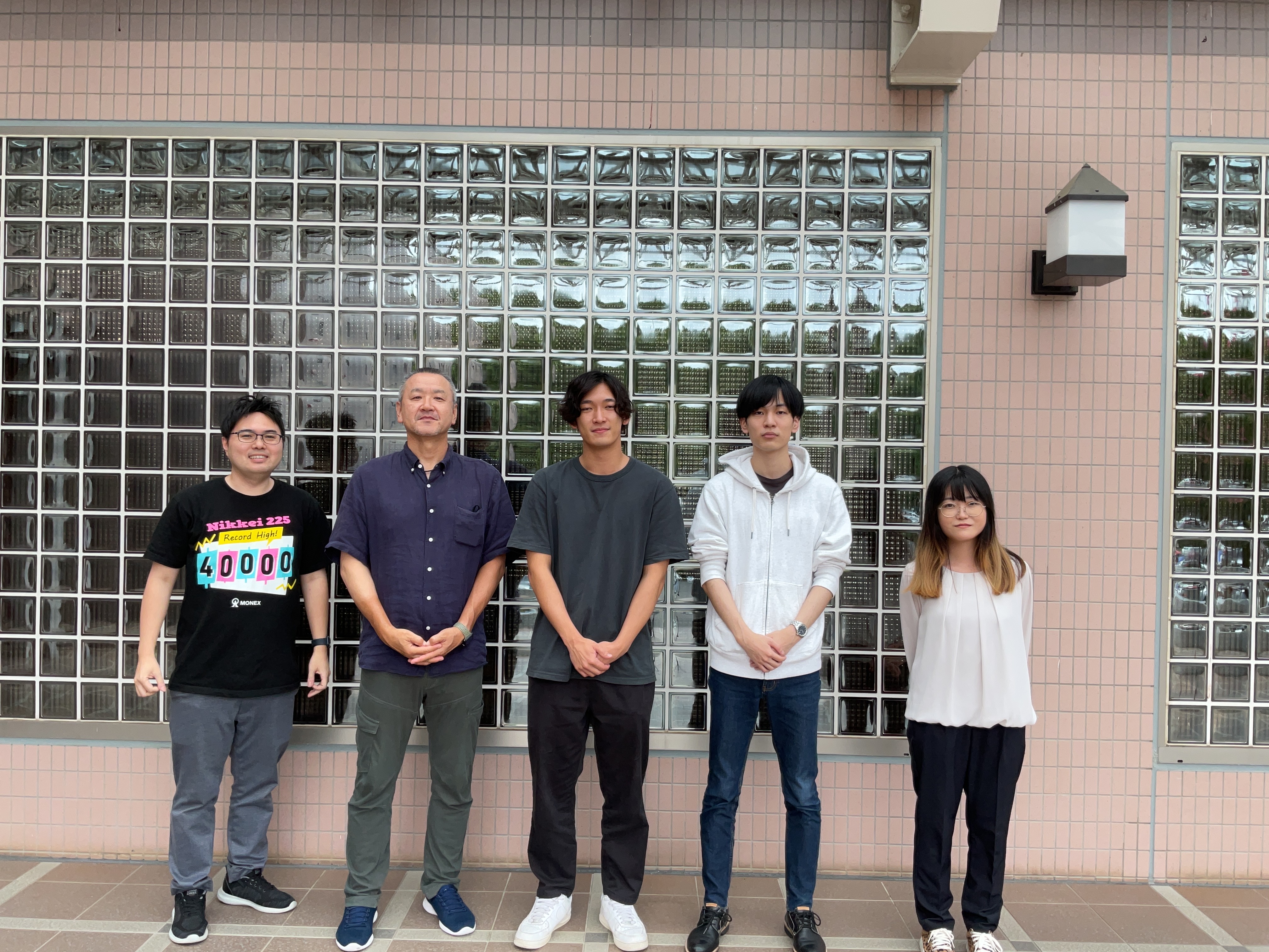 Group photo of employees who participated in the volunteer activities.