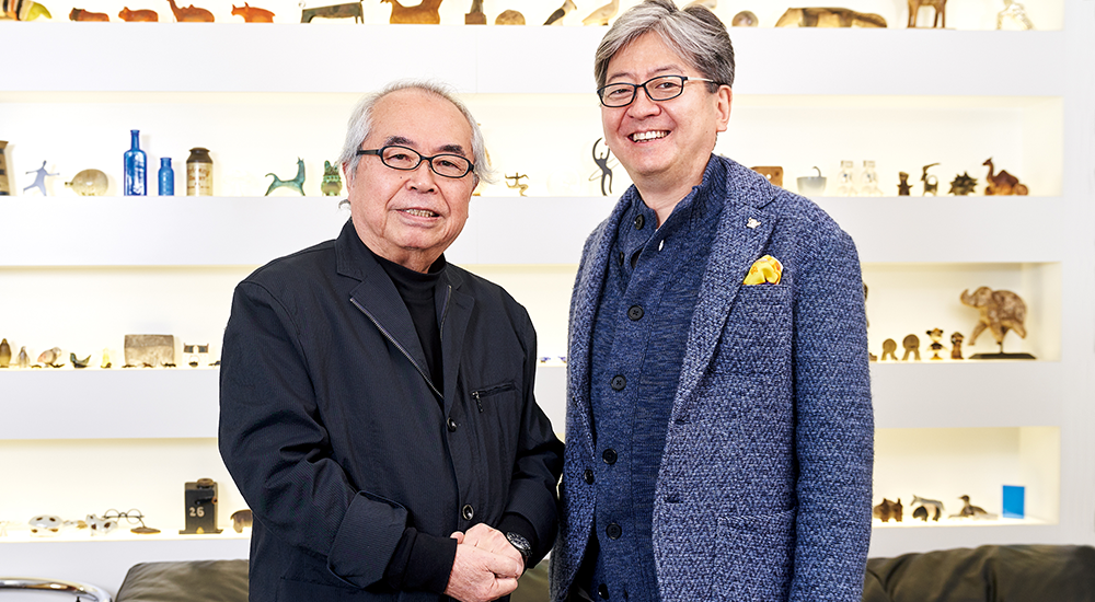 巨匠・松永真先生
松本 大（代表執行役社長CEO）