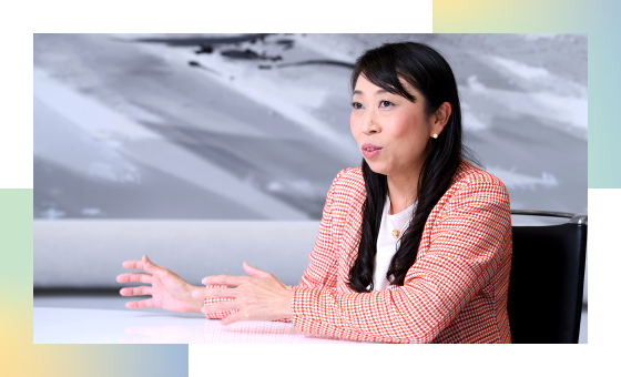 清明祐子(代表執行役社長CEO)